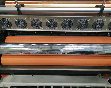 Ventilátor típusú anti-ink-emulgált fúj rendszer fém díszítő gép